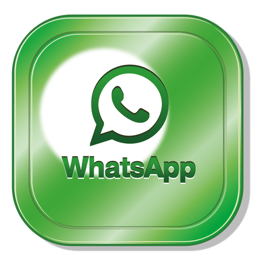 Logotipo cuadrado de Whatsapp Diseño PNG
