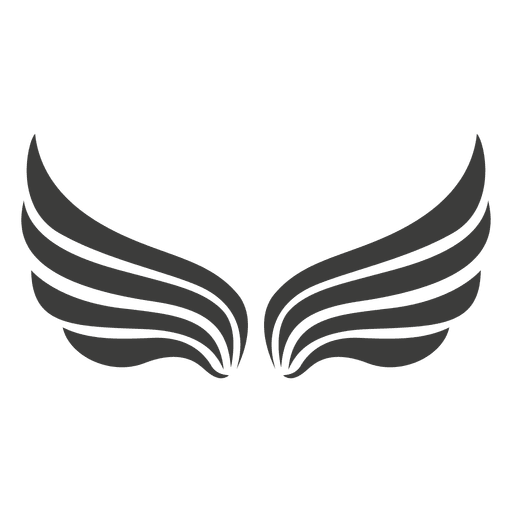 Wide phoenix wings decoration PNG Design