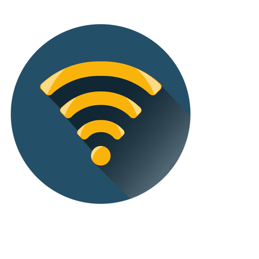 Wifi circle icon PNG Design