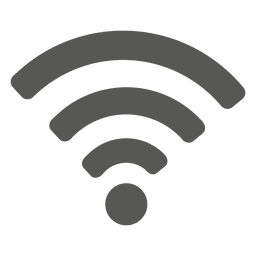 Flat wifi icon Transparent PNG