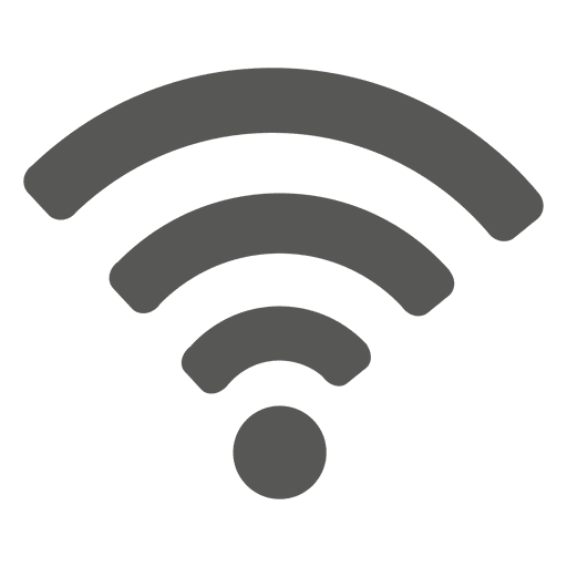 Flat wifi icon PNG Design