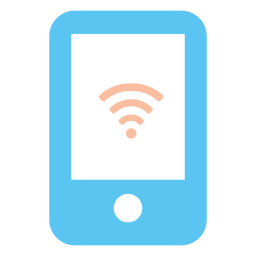 Wifi tablet screen icon 2 PNG Design
