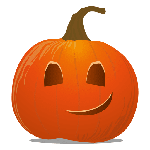 Wink pumpkin emoticon - Transparent PNG & SVG vector file