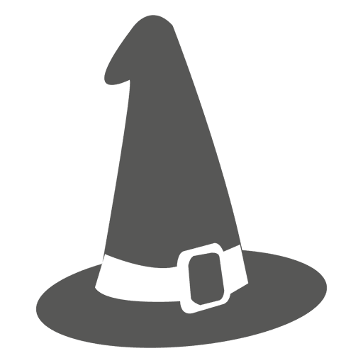 Dibujo de sombrero de bruja Diseño PNG