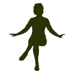 Woman sitting silhouette 3 PNG Design