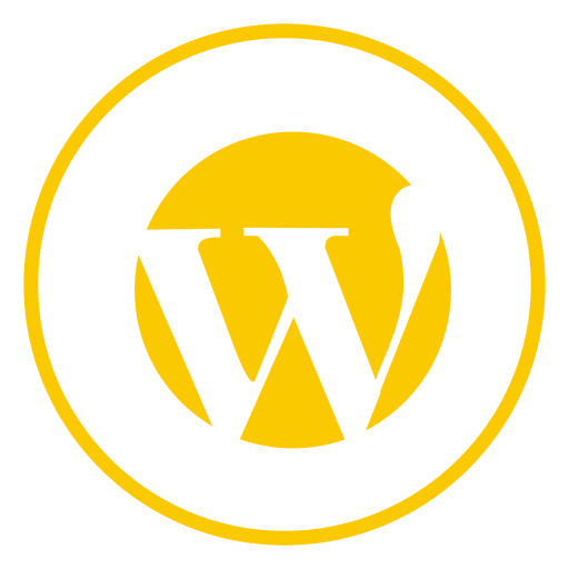 icono de anillo de wordpress Diseño PNG