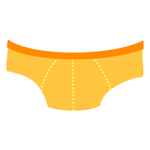 Download Yellow mens underwear cartoon - Transparent PNG & SVG vector file