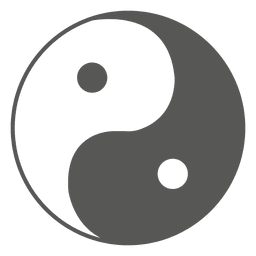 Yin yang icon PNG Design Transparent PNG