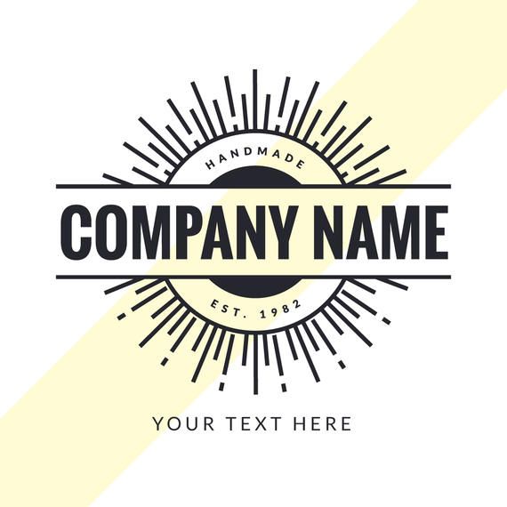 Hipster signo logo plantilla creador Hipster signo logo plantilla creador