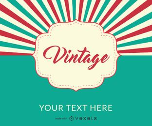 Fabricante de carteles de diseño vintage Fabricante de carteles de diseño vintage