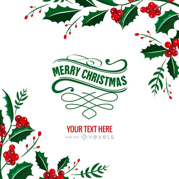 Fabricante de tarjetas de Navidad de muérdago Fabricante de tarjetas de Navidad de muérdago