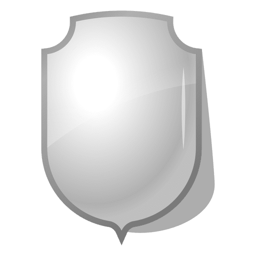 Silver 3D label emblem PNG Design