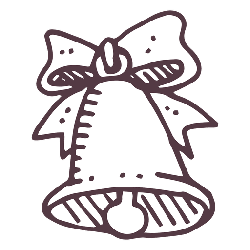 Glockenhand gezeichnetes Symbol 1 PNG-Design