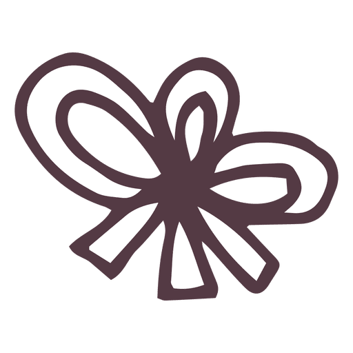 Bow hand drawn icon 8 PNG Design