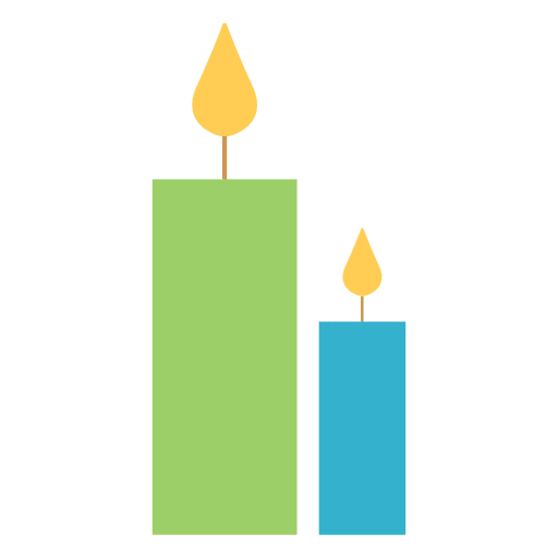 Candles flat icon 67