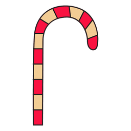 Candy cane cartoon icon 51 PNG Design Transparent PNG
