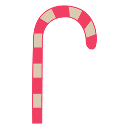 Candy cane flat icon 69 PNG Design Transparent PNG