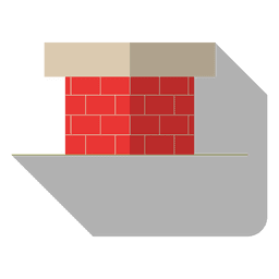 Chimney drop shadow flat icon47 PNG Design Transparent PNG