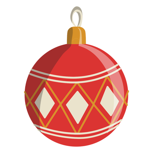 Christmas ball cartoon icon 137 - Transparent PNG & SVG vector file