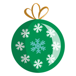 Christmas Ball Cartoon Icon 15 PNG & SVG Design For T-Shirts
