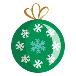Ícone de desenho animado da bola de Natal 15 Desenho PNG