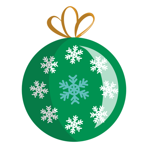Christmas ball cartoon icon 15 PNG Design