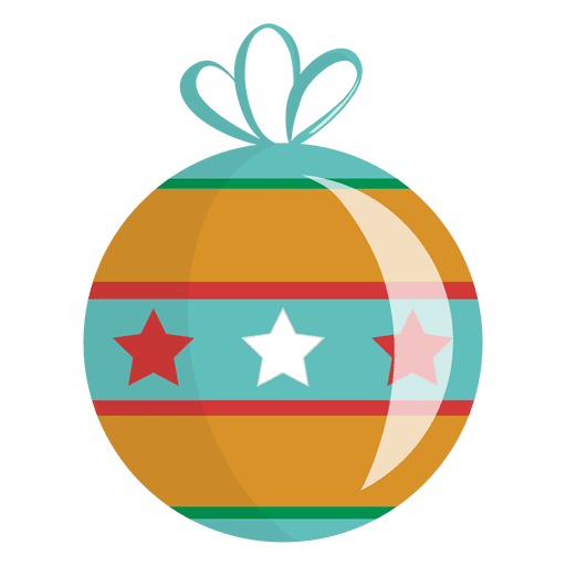 Christmas ball cartoon icon 16 PNG Design