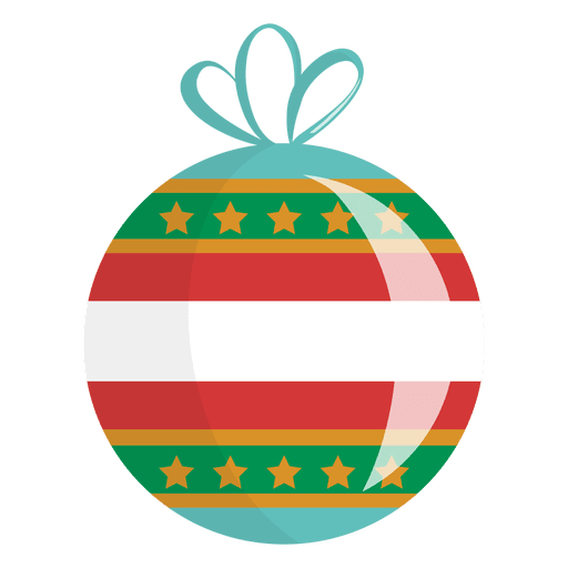 Christmas ball cartoon icon 29 PNG Design