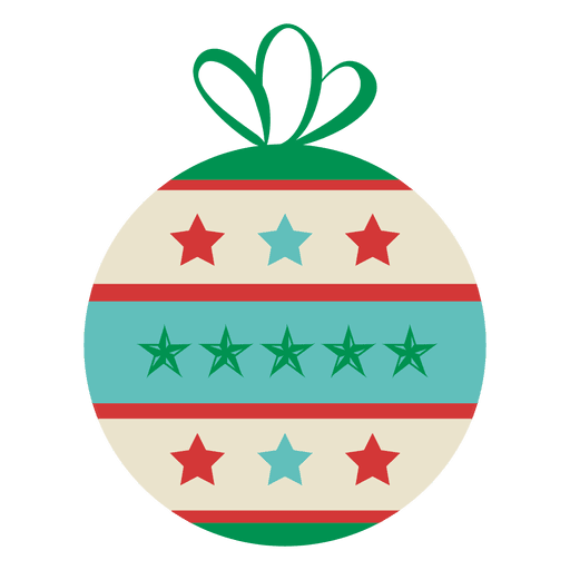 Christmas ball flat icon 12 PNG Design