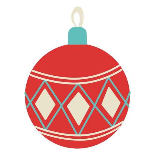 Christmas ball flat icon 126 PNG Design