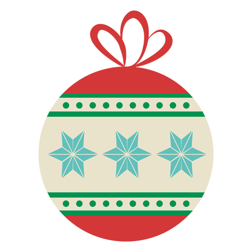 Christmas ball flat icon 21 PNG Design