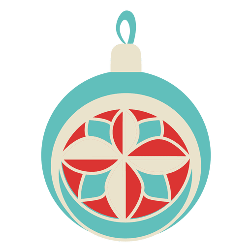 Christmas ball flat icon 215 PNG Design