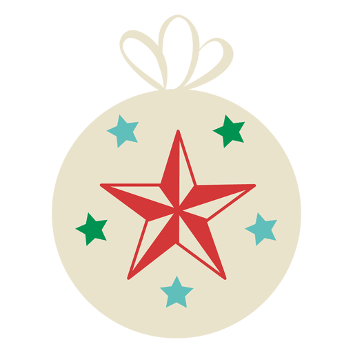 Christmas ball flat icon 25 PNG Design