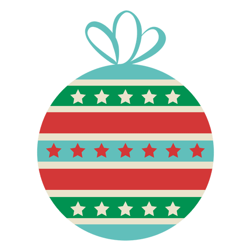 Christmas ball flat icon 28 PNG Design