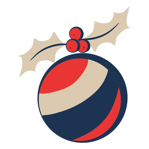 ?cone plano da bola de Natal 66 Desenho PNG