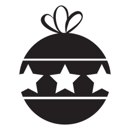 Ícone de bola de Natal 123 Desenho PNG
