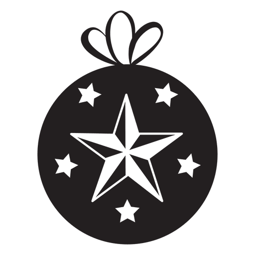Icono de bola de Navidad 125 Diseño PNG