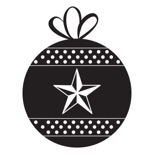 Icono de bola de Navidad 130 Diseño PNG
