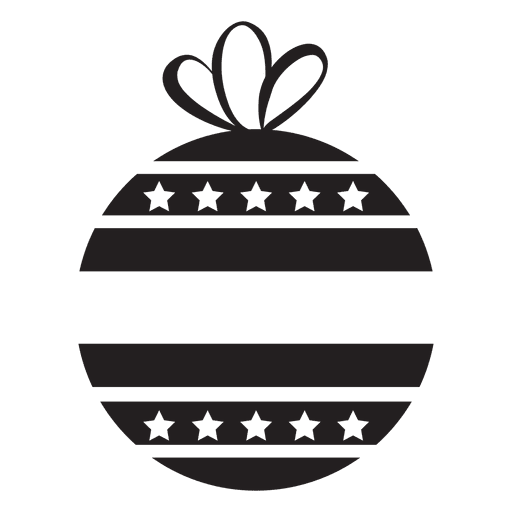 Weihnachtsball-Symbol 132 PNG-Design