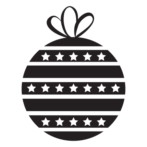 Ícone de bola de Natal 133 Desenho PNG