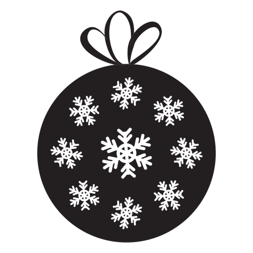 Icono de bola de Navidad 135 Diseño PNG