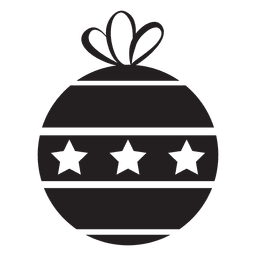 Icono de bola de Navidad 136 Diseño PNG
