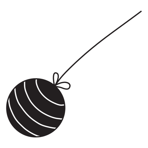 Icono de bola de Navidad 34 Diseño PNG