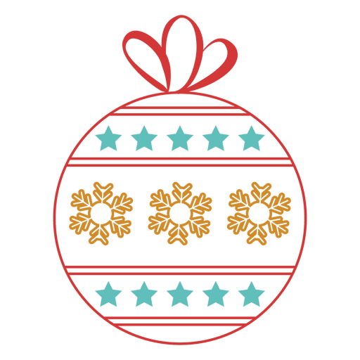 Christmas ball stroke icon 44 PNG Design