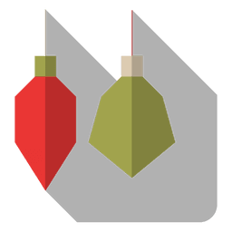 Christmas balls drop shadow flat icon 45 PNG Design Transparent PNG