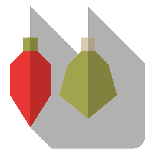 Christmas balls drop shadow flat icon 45 PNG Design
