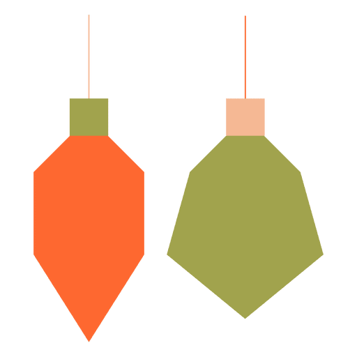 Christmas balls flat icon 62 PNG Design