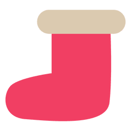 Christmas Stocking Flat Icon 76 PNG & SVG Design For T-Shirts