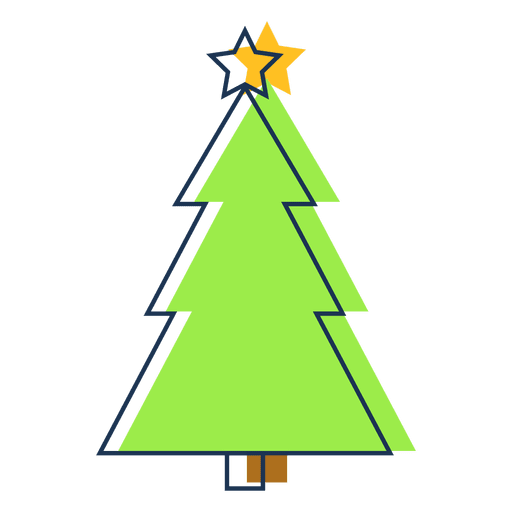 Ícone do desenho da árvore de Natal 41 Desenho PNG