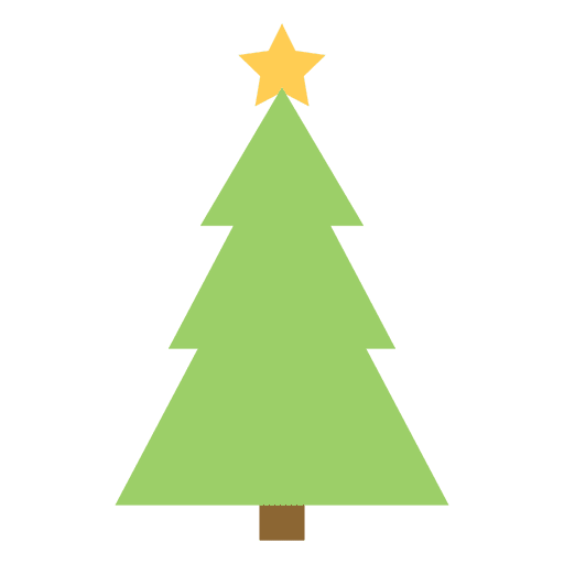 Download Christmas tree flat icon 63 - Transparent PNG & SVG vector ...